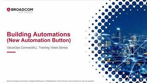 ValueOps ConnectALL: Building Automations with the New Automation Button
