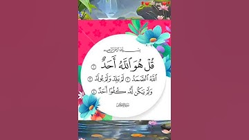 #سورة_الإخلاص #قرآن #surah #surah_ikhlas #ikhlas #islamicprayer #nature #egzonibrahimi#اكسبلور#short