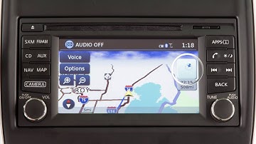 2017 NISSAN Versa Sedan - Map Button (if so equipped)