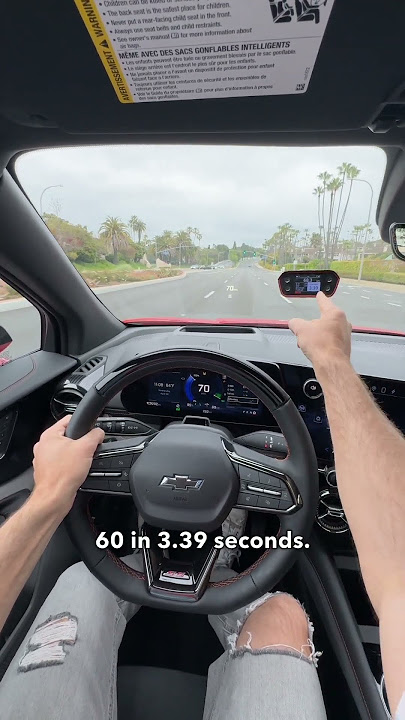 The Chevy Blazer EV SS Gets to 60 in 3.3 Seconds