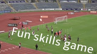 Super fun football/soccer skills game! Players love this! screenshot 5