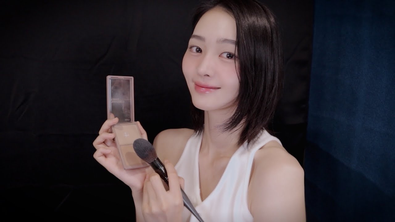 ASMR(Sub) Охлаждаемся с помощью ролевой игры с макияжем K-POP айдола |Cooling Down K-POP Idol Makeup