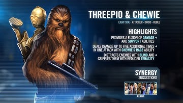 Unlocking Threepio and Chewie live!