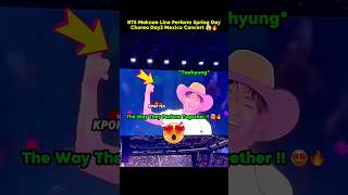 😱BTS Maknae Line spring day choreo together day3 mexico #bts#btsarmy#btsshorts#taehyung#jungkook#jin