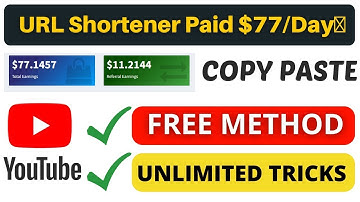⭕Earn $77 Per Day Just Copy This Method! Url Shortener Unlimited |Url Auto clicker online