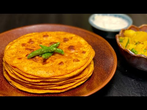 சுவையான குஜராத்தி தெப்லா | Tasty Gujarati Thepla |Thepla Recipe | Healthy food ideas