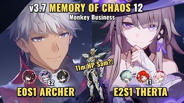 E0 Archer & E2 The Herta NEW MOC | v3.7 Honkai Star Rail