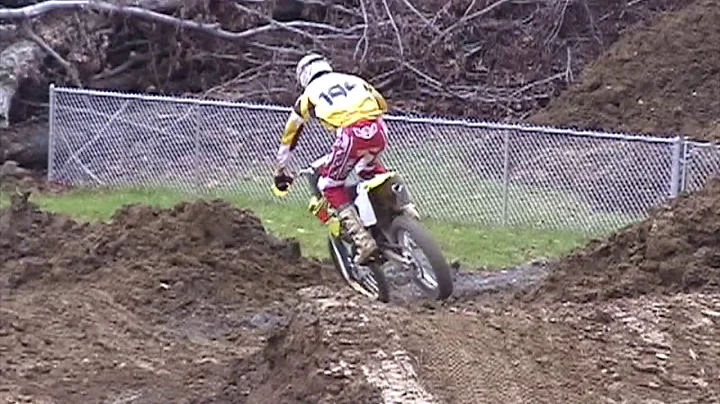 Travis Pastrana 2003 first SX track at home
