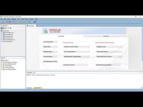 Video: Bagaimana cara membuat koneksi baru di Oracle SQL Developer?