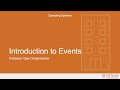 Intro to events