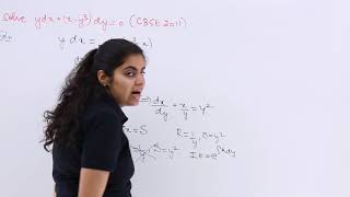 Class 12th – Linear Differential Equations Form 2 Problem Example-1 | Tutorials Point