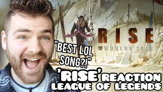 First Time Hearing The Glitch Mob, Mako and The Word Alive 'RISE' | League of Legends OST | Reaction