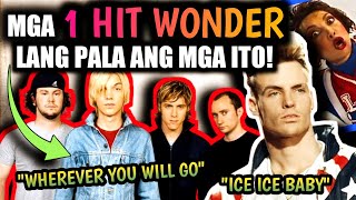 Mga PinakaSikat na 1 HIT WONDER SONGS Sa Kasaysayan ng Musika! |TOP 10