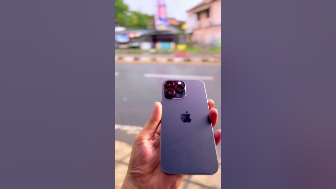 Iphone 14 pro max purpel amazing color 2022 shorts youtube
