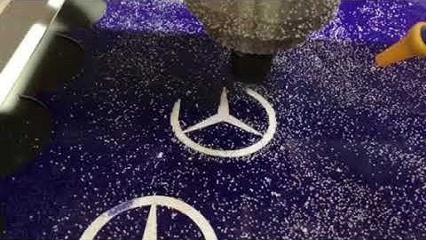 Mini cnc router machine AKG6090 engraving test for Robert