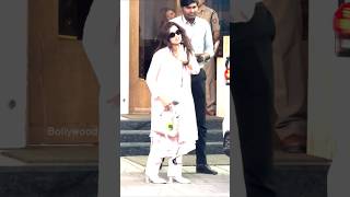 #rashmikamandanna departs to #shirdi to seek blessings before the release of #thamma #shorts