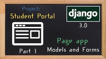 Django Student Portal - page app part 1  | 9