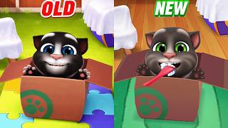 My Talking Tom2 old vs New update My Talking Tom2 Lite First level screenshot 3