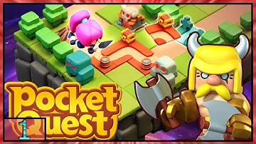 Pocket Quest: Merge RPG Gameplay - Android- Part1 (Early Access)