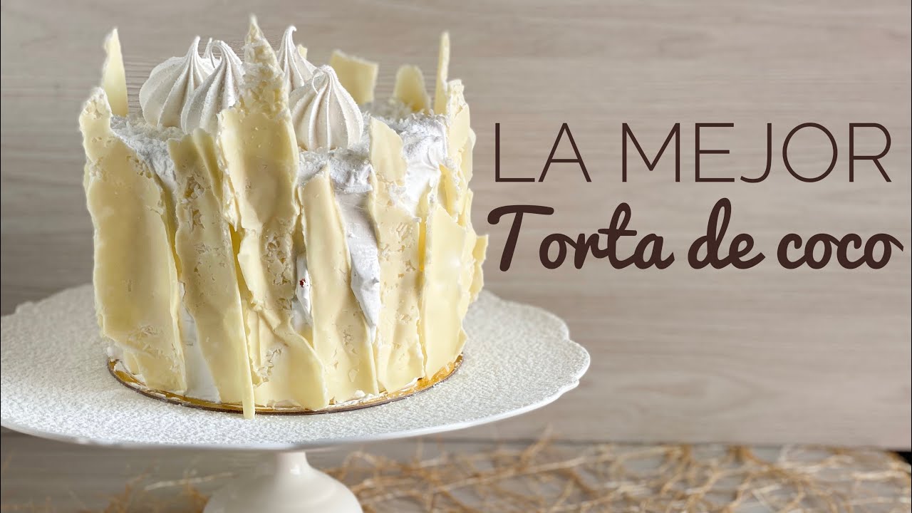 LA MEJOR TORTA DE COCO HÚMEDA Y SUAVE - YouTube