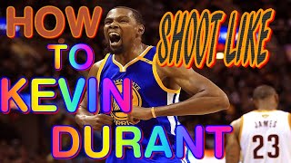 sectrets of how to shoot like Kevin Durant　ケビン・デュラント　3ポイントシュートフォームのコツと秘密