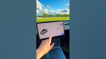 Tesla Software Update for Plugin Access #teslamodely #teslamodel3