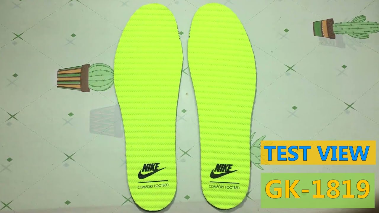 Test View GK-1819 Nike Comfort Footbed Inserts Replacement for KAISHI ROSHE  Shoes - YouTube