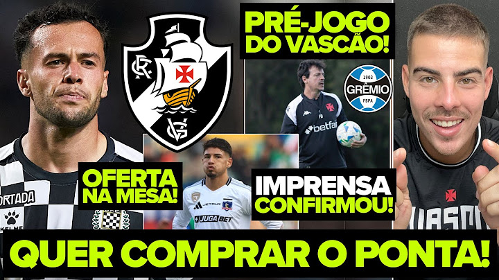VASCO FOI ATRÁS DE CONTRATAR TIAGO MORAIS! PROPOSTA JÁ FOI FEITA! DINIZ MUDOU! PRÉ JOGO DO VASCÃO!