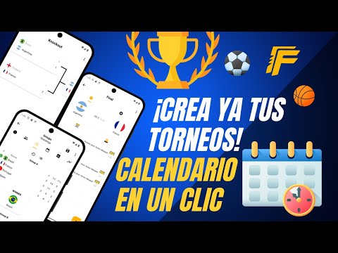 Como Organizar/Administrar CAMPEONATOS (Torneos) en ANDROID/IOS GRATIS 2024 | Lucho Mario