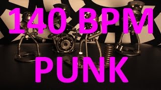 140 BPM - PUNK - 4/4 Drum Track - Metronome - Drum Beat