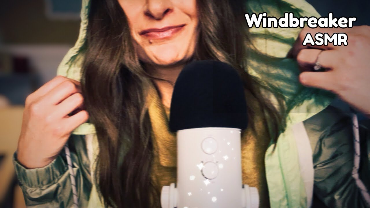 Windbreaker ASMR For Sleep 😴✨(Ultra Relaxing Nylon Sounds) 