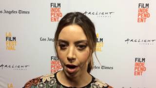 'The Little Hours' LA Film Festival Interview | Aubrey Plaza