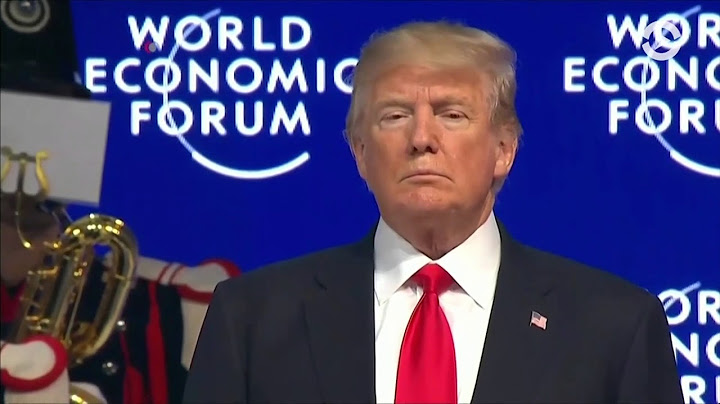Речь Трампа в Давосе: реакция на бирже