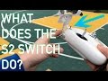 What does the S2 Switch do on a DJI Phantom 3 Controller??