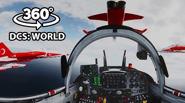 DCS: World 360° Cockpit Video - Delta Formation Barrel Roll
