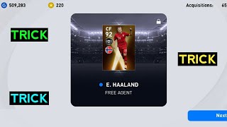 Trick To Get Featured Haaland In Pes2021 | Featured Haaland Trick - Pes2021Mobile | Featured Haaland