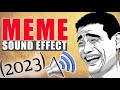 Popular Meme Sound Effects 2024 🔥 (for Video Editing)