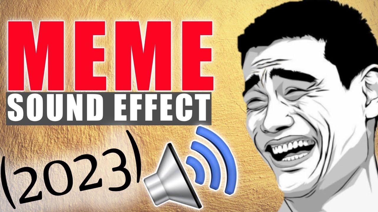 Popular Meme Sound Effects (For Video Editing) 