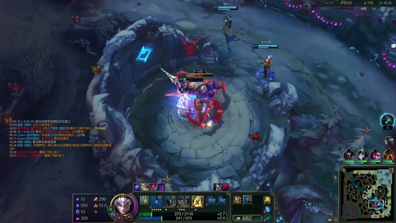 鑽三 上路 嘉文四世 vs 魔鬥凱薩 / Diamond 3 Top Jarvan IV vs Mordekaiser