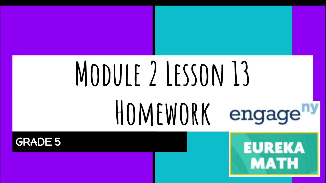 eureka math 5th grade lesson 13 homework