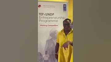 TEF - UNDP Youth Entrepreneurship Programme: Meet our Beneficiaries from Nigeria