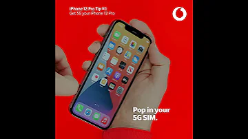 IPhone 12 Pro Tip 1 Get 5G On Your IPhone 12 Vodafone UK 