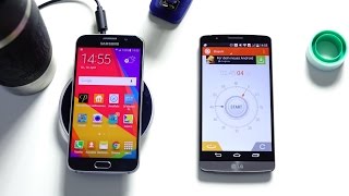 Galaxy S6 Wireless Charging Test (Deutsch)
