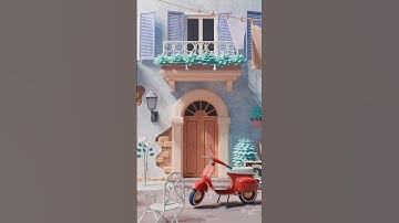 Modeling a charming italian house in Blender