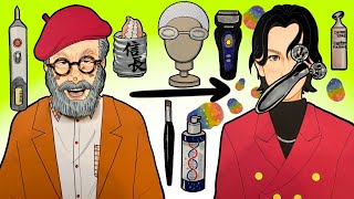 paperdiy】【making】92歳おじいちゃん若い頃に戻ってみた👴 - YouTube