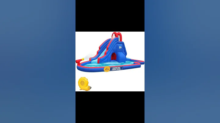 Ultimate Summer Fun: Inflatable Water Slide Park with Tunnel Climbing Wall Splash Pool