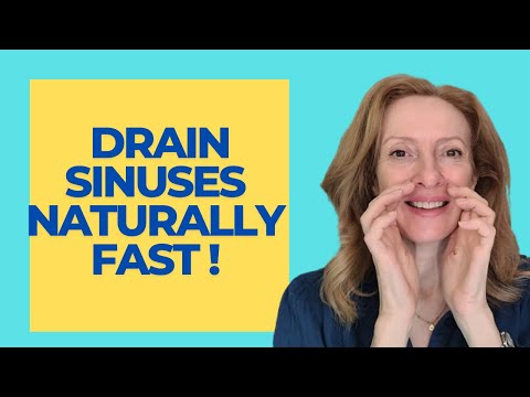 Lymphatic Drainage Massage for Sinus Relief 🌿 Natural Sinus Congestion Remedy