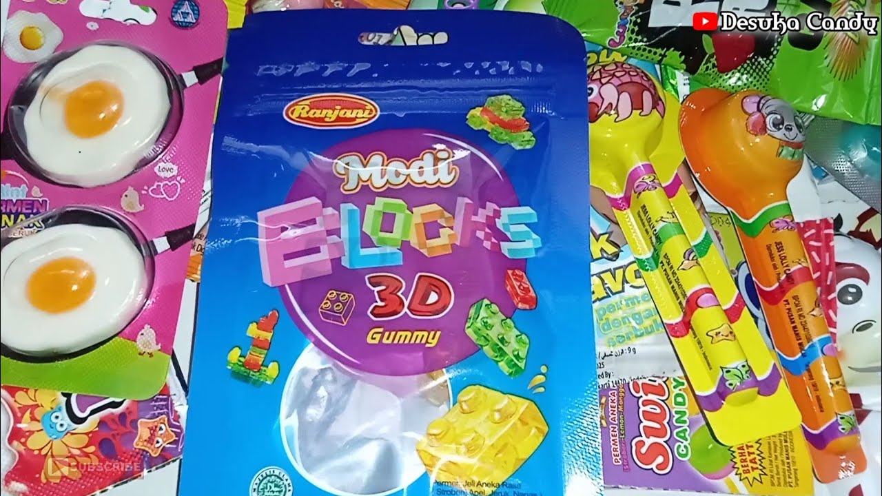 Yummy Candy Egg Jelly Candy Ranjani Modi ELocks 3D Gummy Yellow Candy