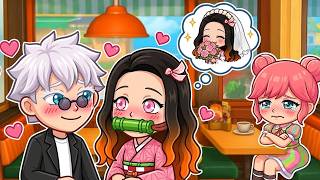 نيزوكو تبغى تتزوج سينباي 🥲💔 | Tomodachi Life: living the dream
