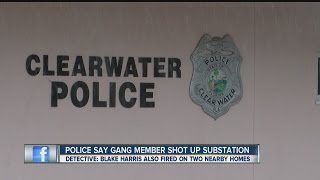 Clearwater police substation hit by gunfire